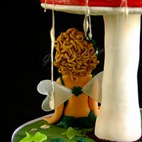 Mushroom cake, fairy's umbrella