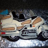 Honda motorcycle cake