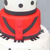 Michael Jackson Theme Birthday Cake