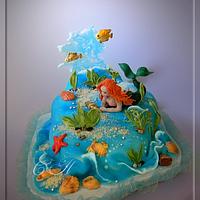 Cake "The Little Mermaid"