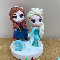 Elsa e Anna di Frozen