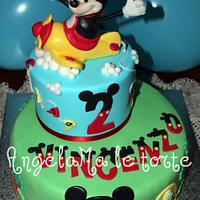 michey mouse cake