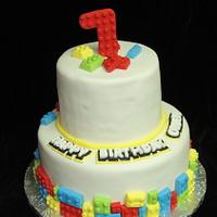 Lego Themed Cake