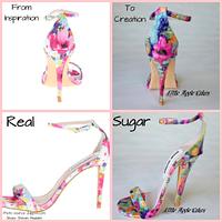 Springtime Sugar Sandals ~ From Inspiration ~ To creation 