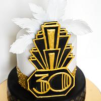The Great Gatsby cake