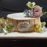 Shabby Chic Cake & Sugar Flowers 