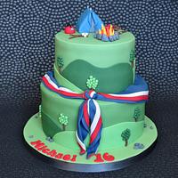 23rd World Scout Jamboree Cake