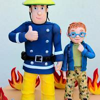 Fireman Sam and naughty Norman