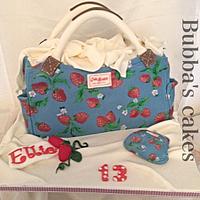 Cath kidston strawberry bag