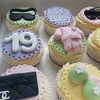 Teenage girl cupcakes