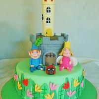 Ben and Holly's Little Kingdom Birthday cake - cake by - CakesDecor