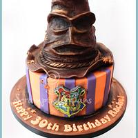 Harry Potter Sorting Hat Birthday Cake