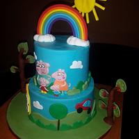 Another Peppa cake ;)