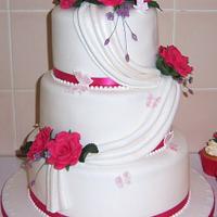 My 1st Wedding Cake!