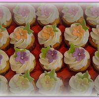 High Tea mini cupcakes