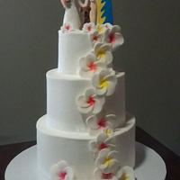 Hawaiian Wedding cake 