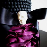 Purple Lace Skull 