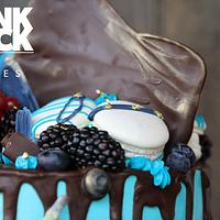 PunkArt Cake - Blue Passion