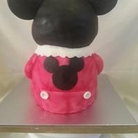 baby minnie mouse cake