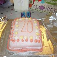 18th Cake and 20th Cake