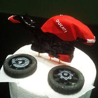 Ducati Bike Cake