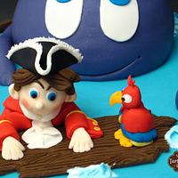 Pirate Cake for Mario