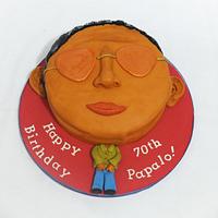 Papa's 70th Birthday Cake