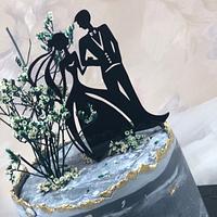 Concrete cake /Engagement cake