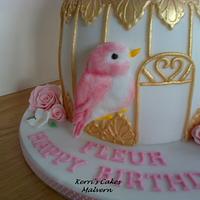 Birthday Birdcage for Fleur x