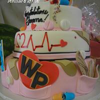 Nurse Grad cake
