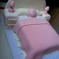 bed cake