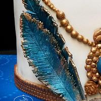 JEWELRY FEATHERS AND ELEGANCE