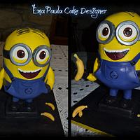 Minion Cake 3D