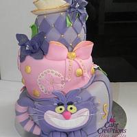 cake Topsy Alice in wonderland