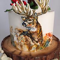 Deer hunting cake 