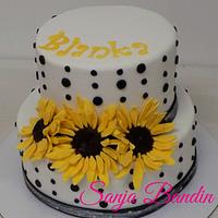 Sunflower cake Sunflower cake