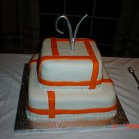 My first Wedding and Grooms cake