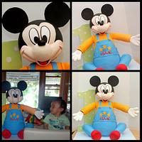 3d Mickey Mouse Cake