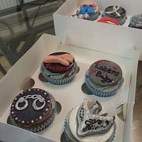 50 shades cupcakes xx