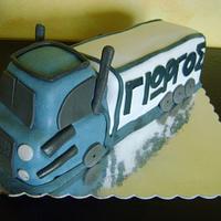 Truck cake 