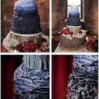 Tickety Boo - Rustic Textured Wedding Cake