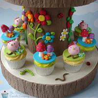 Woodland Critter Cupcakes