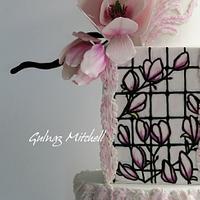 Magnolia cake, Cake craft guides Wedding Cakes and Sugar flowers, issue 26