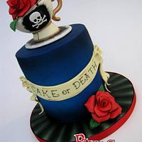 Cake or Death? Tattoo Inspired Cake