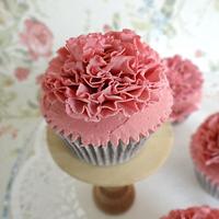 Carnation Cupcakes