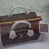 Louis Vuitton Bag Cake.