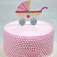 Baby Pram Cake