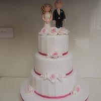 Mel and Daniel's Wedding Cake