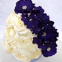 Purple Giant Cupcake