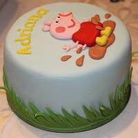 Mini tarta Peppa Pig, Mini Cake Peppa Pig